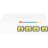 Digitus Boîtier FTTH avec 4 raccords SC SX, Boîte de raccordement 
