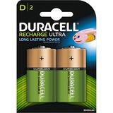 Duracell 5000394055995 pile domestique Batterie rechargeable D Hybrides nickel-métal (NiMH) Batterie rechargeable, D, Hybrides nickel-métal (NiMH), 1,2 V, 2 pièce(s), 2200 mAh