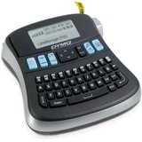 Dymo LabelManager ™ 210D QWERTZ Kitcase, Étiqueteuse Noir/Argent, QWERTZ, Transfert thermique, 180 x 180 DPI, 12 mm/sec, Noir, Gris