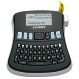 Dymo LabelManager ™ 210D QWERTZ Kitcase, Étiqueteuse Noir/Argent, QWERTZ, Transfert thermique, 180 x 180 DPI, 12 mm/sec, Noir, Gris