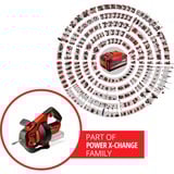 EINHELL Nettoyeur de tubes sur batterie TE-DA 18/760 Li, Appareil de nettoyage de tuyaux Rouge/Noir