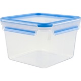 Emsa Clip & Close Rectangulaire Boîte 1,75 L Bleu, Transparent 1 pièce(s) Transparent/Bleu, Boîte, Rectangulaire, 1,75 L, Bleu, Transparent, Plastique, Allemagne