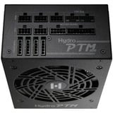 FSP Hydro PTM PRO ATX3.0(12V-2x6) unité d'alimentation d'énergie 20+4 pin ATX ATX Noir alimentation modulaire 1350 watt 4x PCIe, 1350 W, 110 - 240 V, 50/60 Hz, Actif, 20 W, 1350 W
