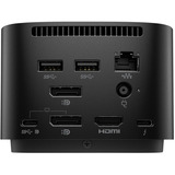 HP Thunderbolt Dock G4 120 W Reconditionné, Station d'accueil Noir