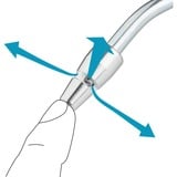 Hazet Pistolet de soufflage 9040P-2, long, Outil souffleur Noir/Bleu