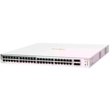 Hewlett Packard Enterprise Aruba Instant On 1830 48G 24p Class4 PoE 4SFP 370W Géré L2 Gigabit Ethernet (10/100/1000) Connexion Ethernet, supportant l'alimentation via ce port (PoE) 1U, Switch Géré, L2, Gigabit Ethernet (10/100/1000), Connexion Ethernet, supportant l'alimentation via ce port (PoE), Grille de montage, 1U