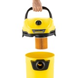 Kärcher 1.628-101.0, Aspirateur sec/humide Jaune/Noir