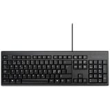 Kensington KB100 EQ clavier Noir Noir, Layout ES, 100%, Taille réelle (100 %), Avec fil, Noir