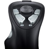 Logitech G Extreme 3D Pro, Manette de jeu Noir/Argent