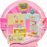 MGA Entertainment Spaces Starter Pack- Ice Cream, Bricolage Miniverse Spaces Starter Pack- Ice Cream, Café, 8 an(s), Multicolore, Plastique