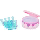 MGA Entertainment Yummiland Beauty Bag Playset + Lip Gloss Doll - Ice Cream Beauty Bag, Bricolage Mini poupée, Femelle, 4 an(s), Garçon/Fille, Multicolore