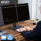 MSI Pro MP245PG écran plat de PC 60,5 cm (23.8") 1920 x 1080 pixels Full HD LCD Noir Moniteur Noir, 1x DisplayPort, 1x HDMI, 1x VGA, 60,5 cm (23.8"), 1920 x 1080 pixels, Full HD, LCD, 4 ms, Noir