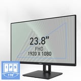MSI Pro MP245PG écran plat de PC 60,5 cm (23.8") 1920 x 1080 pixels Full HD LCD Noir Moniteur Noir, 1x DisplayPort, 1x HDMI, 1x VGA, 60,5 cm (23.8"), 1920 x 1080 pixels, Full HD, LCD, 4 ms, Noir