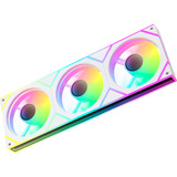 Ocypus Gamma F36 ARGB ventilateurs de boîtier Blanc, 3 pièces, 360 x 27 x 120 mm, PWM