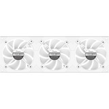 Ocypus Gamma F36 ARGB ventilateurs de boîtier Blanc, 3 pièces, 360 x 27 x 120 mm, PWM