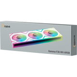 Ocypus Gamma F36 ARGB ventilateurs de boîtier Blanc, 3 pièces, 360 x 27 x 120 mm, PWM