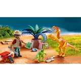 PLAYMOBIL Dinos - Enquêteur et affaire Dino, Jouets de construction 70108