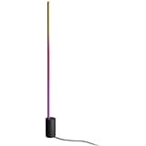 Philips Hue Lampadaire Gradient Signe, Lumière LED Noir, Philips Hue White and Color ambiance Lampadaire Gradient Signe, Éclairage de plancher intelligent, Bluetooth, Noir, LED, Aluminium, Ampoule(s) non remplaçable(s)