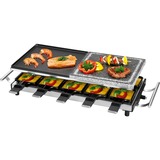 ProfiCook 501144, Raclette Acier inoxydable/Noir
