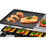 ProfiCook 501144, Raclette Acier inoxydable/Noir