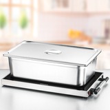 Rommelsbacher Plaque chauffante WPR 307/E Acier inoxydable/Noir