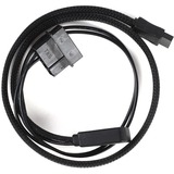 SilverStone CP10 0,5 m Câbles d'alimentation interne, Adaptateur Noir, 0,5 m, SATA 6 broches Slimline, Mâle, Mâle, Noir