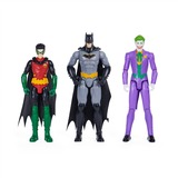 Spin Master BATMAN - PACK 3 FIGURINES 30 CM BATMAN/ROBIN/LE JOKER - DC COMICS - Figurines Batman Robin Le Joker Articulées De 30 cm - Aventures De L'Homme Masqué - Jouet Enfant 3 Ans et + DC Comics BATMAN - PACK 3 FIGURINES 30 CM BATMAN/ROBIN/LE JOKER - - Figurines Batman Robin Le Joker Articulées De 30 cm - Aventures De L'Homme Masqué - Jouet Enfant 3 Ans et +, 3 an(s), Multicolore