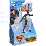 Spin Master FIGURINE 15 CM DELUXE MR. TERRIFIC Superman Movie DC Comics FIGURINE 15 CM DELUXE MR. TERRIFIC Superman Movie, 4 an(s), Noir, Blanc
