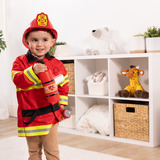 Spin Master PACK POMPIER COSTUME + ACCESSOIRES, Jeu de rôle 3 an(s), Chine, Multicolore, 399 mm, 95 mm, 600 mm