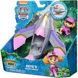Spin Master Vehicule + Figurine Stella Jungle Pups La Pat' Patrouille, Jeu véhicule PAW Patrol Vehicule + Figurine Stella Jungle Pups La Pat' Patrouille, Véhicule, PAW Patrol, 3 an(s), Plastique, Gris, Rose, Violet
