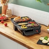 Tefal GC3050 Gril de contact grill à contact électrique Argent/Noir