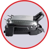 Tefal Ultra Compact 600 Classic GC3050, Grill à contact Argent/Noir