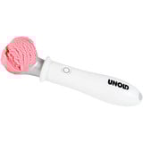 Unold 488990 cuillère à glace 4 mm Blanc, Cuillère à glace, Plastique, Acier inoxydable, Blanc, Trou d'accroche, 210 mm, 4 mm