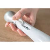 Unold 488990 cuillère à glace 4 mm Blanc, Cuillère à glace, Plastique, Acier inoxydable, Blanc, Trou d'accroche, 210 mm, 4 mm