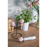 Unold 488990 cuillère à glace 4 mm Blanc, Cuillère à glace, Plastique, Acier inoxydable, Blanc, Trou d'accroche, 210 mm, 4 mm