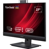 ViewSonic VG Series VG2757V-2K écran plat de PC 68,6 cm (27") 2560 x 1440 pixels Quad HD LED Noir Moniteur Noir (Mat)/gris, 1x DisplayPort, 1x HDMI, 2x USB-C, 3x USB-A, 1x RJ-45, 68,6 cm (27"), 2560 x 1440 pixels, Quad HD, LED, 5 ms, Noir