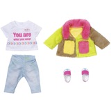 ZAPF Creation BABY born - Ensemble de vêtements pour poupée Deluxe Colour Coat, Accessoires de poupée 43 cm