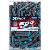 ZURU Recharge de fléchettes XSHOT 200 pièces, Blaster à fléchettes 