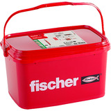 fischer Cheville DuoPower 6x50 Gris clair/Rouge