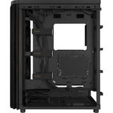 ASUS PROART PA401 WOOD boîtier midi tower Noir/bois | 2x USB-A | 1x USB-C | Window