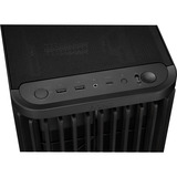 ASUS PROART PA401 WOOD boîtier midi tower Noir/bois | 2x USB-A | 1x USB-C | Window