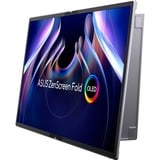 ASUS ZenScreen Fold OLED MQ17QH écran plat de PC 43,9 cm (17.3") 2560 x 1920 pixels Quad HD Argent Moniteur Argent, 1x Mini HDMI, 2x USB-C, 43,9 cm (17.3"), 2560 x 1920 pixels, Quad HD, OLED, 0,2 ms, Argent