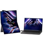 ASUS ZenScreen Fold OLED MQ17QH écran plat de PC 43,9 cm (17.3") 2560 x 1920 pixels Quad HD Argent Moniteur Argent, 1x Mini HDMI, 2x USB-C, 43,9 cm (17.3"), 2560 x 1920 pixels, Quad HD, OLED, 0,2 ms, Argent