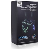 Alphacool Eisbaer 360 Aurora HPE, Watercooling Noir