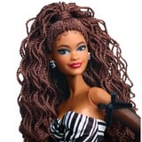 Barbie Signature - 65th Anniversary Collectible - Brown hair, black and white gown, Poupée 65ème anniversaire