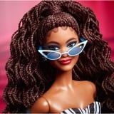Barbie Signature - 65th Anniversary Collectible - Brown hair, black and white gown, Poupée 65ème anniversaire