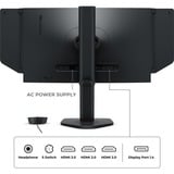 BenQ Zowie XL2566X+ 24.1" Moniteur gaming Noir, 1x DisplayPort, 3x HDMI, 400 Hz, 62,2 cm (24.5"), 1920 x 1080 pixels, Full HD, Noir