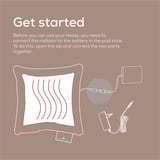 Beurer 20077, Coussin chauffant Taupe