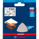 Bosch Expert Abrasif réticulé M480, Feuille abrasive 5 pièce(s)