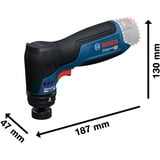 Bosch Ponceuse excentrique sans fil GSS 12V-32 solo, 12 Volt, Ponceuse orbitale Bleu/Noir